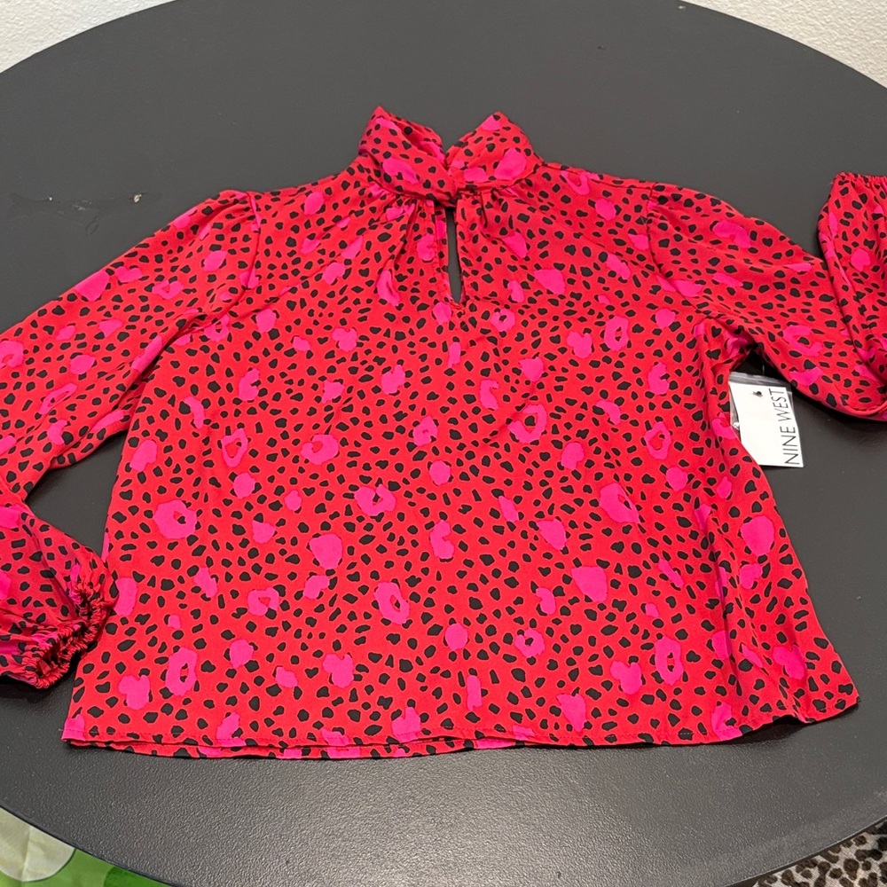 Nine West Pink Blouse